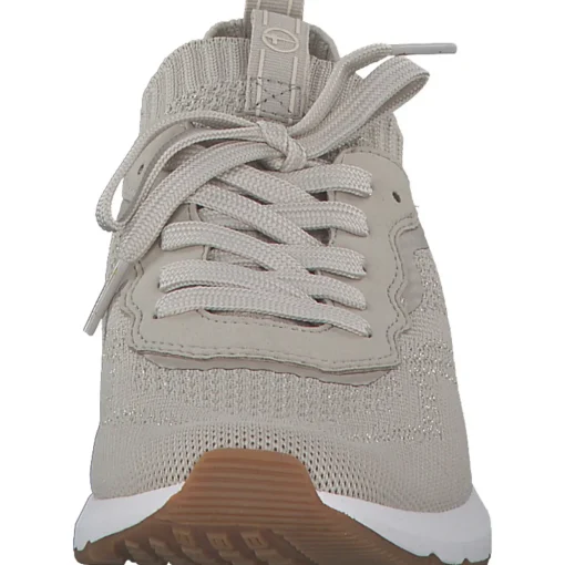 Tamaris 1-23714-42/498, Schnürschuhe, Damen, Beige (Ivory)