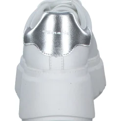 Tamaris 23743, Schnürschuhe, Damen, WHITE/SILVER