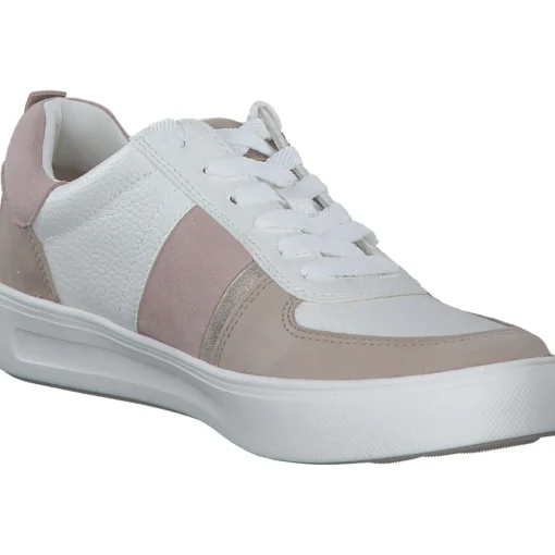 Tamaris 83703, Schnürschuhe, Damen, beige/rose