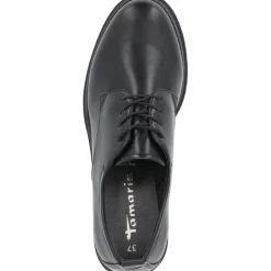 Tamaris 23302, Schnürschuhe, Damen, BLACK MATT