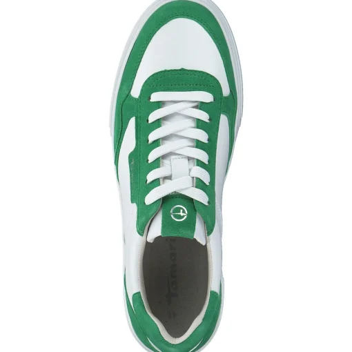 Tamaris 23617, Schnürschuhe, Damen, green