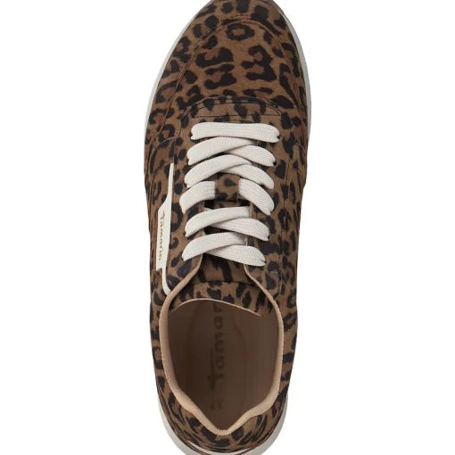 Tamaris 1-23779-43/360, Schnürschuhe, Damen, Braun (Leopard)