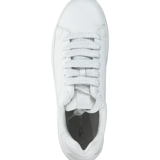 Tamaris 23850, Schnürschuhe, Damen, WHITE UNI