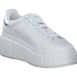 Tamaris 23743, Schnürschuhe, Damen, WHITE/SILVER
