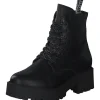 Tamaris 25875, Schnürstiefeletten, Damen, BLACK