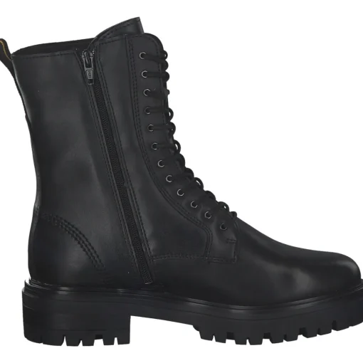 Tamaris 26286, Schnürstiefeletten, Damen, Black