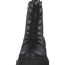 Tamaris 25269, Schnürstiefeletten, Damen, Schwarz