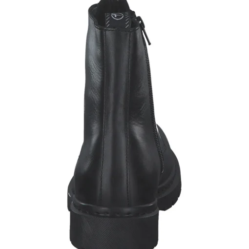 Tamaris 25269, Schnürstiefeletten, Damen, Schwarz