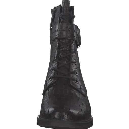 Tamaris 25217, Schnürstiefeletten, Damen, Schwarz