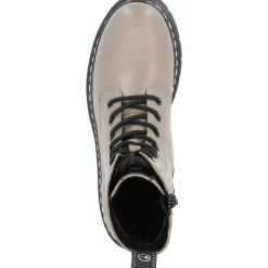 Tamaris 25269, Schnürstiefeletten, Damen, Grau (Sage)