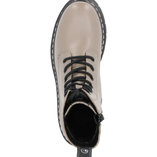 Tamaris 25269, Schnürstiefeletten, Damen, Grau (Sage)
