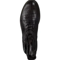 Tamaris 25217, Schnürstiefeletten, Damen, Schwarz