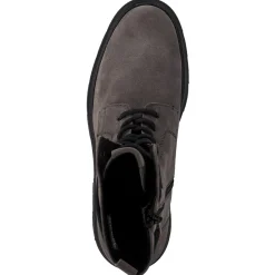 Tamaris 25265, Schnürstiefeletten, Damen, Grey Suede
