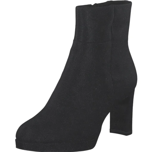Tamaris 25077, Stiefeletten, Damen, black glam