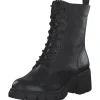 Tamaris 25272, Stiefeletten, Damen, Schwarz (Black Leather)