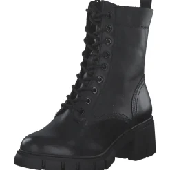 Tamaris 25272, Stiefeletten, Damen, Schwarz (Black Leather)