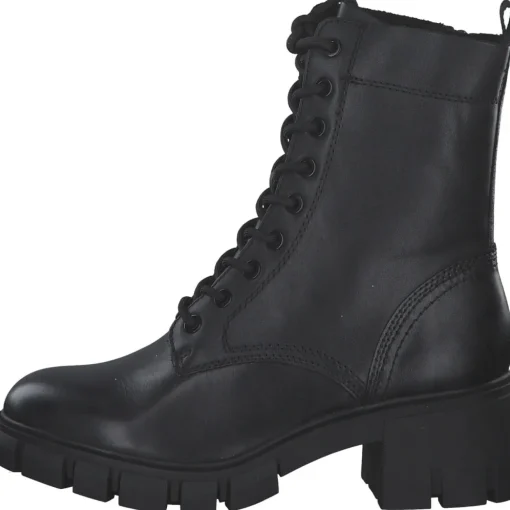 Tamaris 25272, Stiefeletten, Damen, Schwarz (Black Leather)