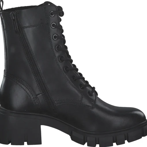 Tamaris 25272, Stiefeletten, Damen, Schwarz (Black Leather)