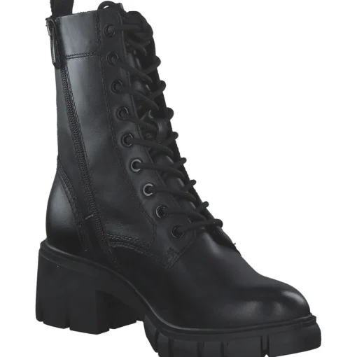 Tamaris 25272, Stiefeletten, Damen, Schwarz (Black Leather)