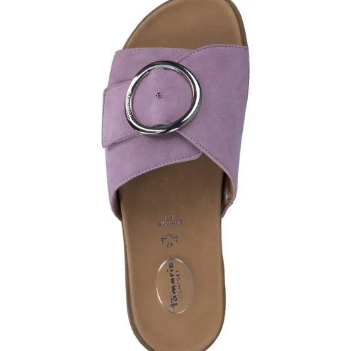 Tamaris Comfort 87106, Plateau-Pantoletten, Damen, LAVENDER