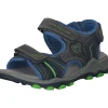 Tom Tailor 1171102, Sandalen (Kinder), Kinder, Grau (grey-navy-royal)