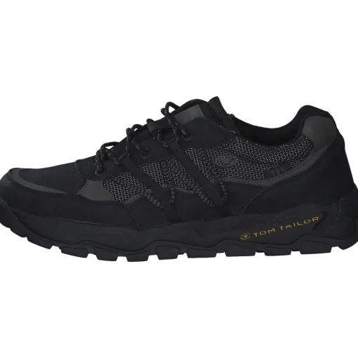 Tom Tailor 4283102, Sneakers Low, Herren, Black Black