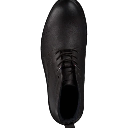 Tommy Hilfiger FM0FM03777, Schnürstiefeletten, Herren, Schwarz