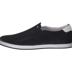 Tommy Hilfiger FM0FM00597, Slip-On-Sneaker, Herren, Blau (Midnight/Blau)
