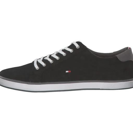 Tommy Hilfiger FM0FM00596, Sneakers Low, Herren, Schwarz (Black/Grey/Red)