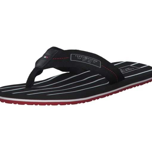 Tommy Hilfiger FM0FM04470, Zehentrenner, Herren, black