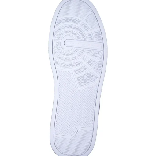Tommy Hilfiger FM0FM052970LE TH COURT LEATHER GRAIN ESS, Klassische- & Business Schuhe, Herren, Whit