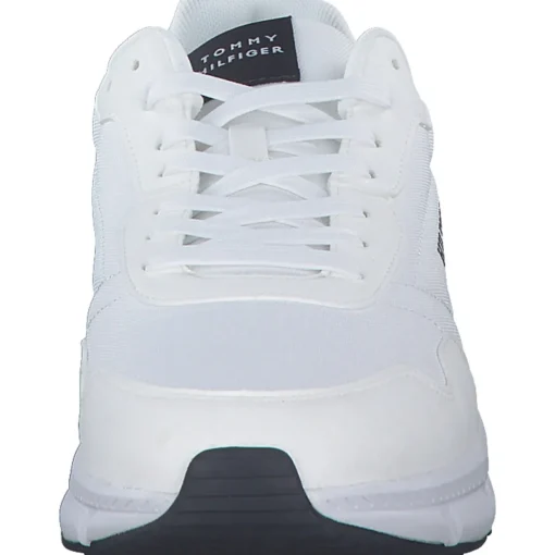 Tommy Hilfiger FM0FM05141YBS FASTON MIX ESS, Klassische- & Business Schuhe, Herren, Weiß