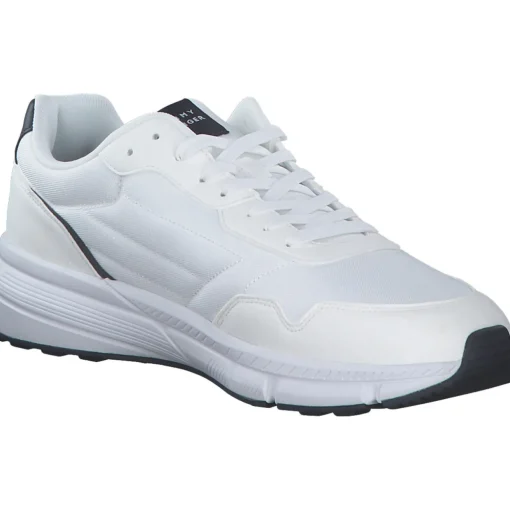 Tommy Hilfiger FM0FM05141YBS FASTON MIX ESS, Klassische- & Business Schuhe, Herren, Weiß
