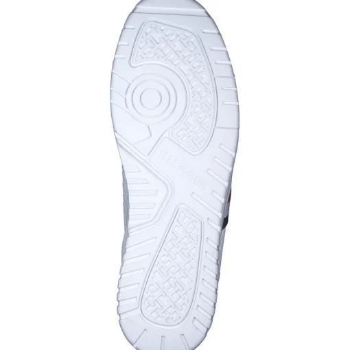 Tommy Hilfiger FM0FM05116YBS TH BASKET CORE LITE, Klassische- & Business Schuhe, Herren, Weiß