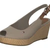Tommy Hilfiger FW0FW04788, Keilsandaletten, Damen, Beige