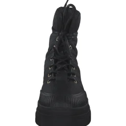 Tommy Hilfiger FW0FW07502, Schnürstiefel, Damen, Schwarz