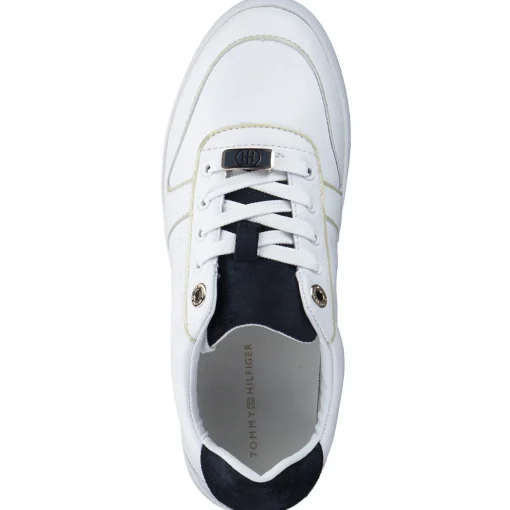 Tommy Hilfiger FW0FW05920, Sneakers Low, Damen, white/desert sky
