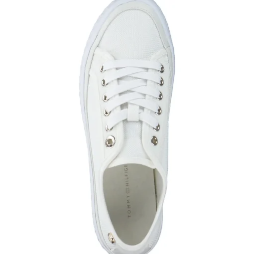 Tommy Hilfiger FW0FW07156, Sneakers, Damen, Ecru