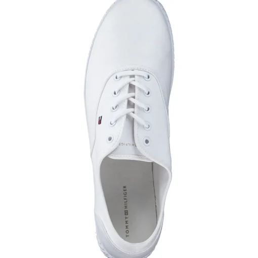 Tommy Hilfiger FW0FW07805-YBS, Schnürschuhe, Damen, Weiß
