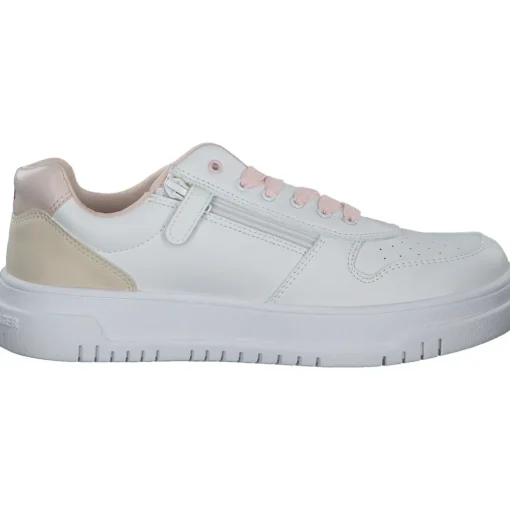 Tommy Hilfiger T3A9-32723, Schnürschuhe, Kinder, bianco/rosa/beige