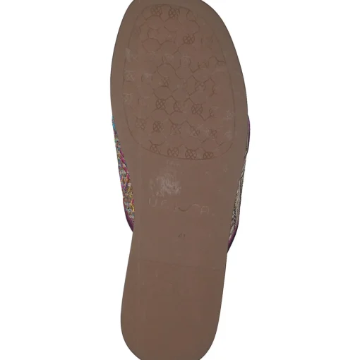 Unisa Cray, Plateau-Pantoletten, Damen, multi