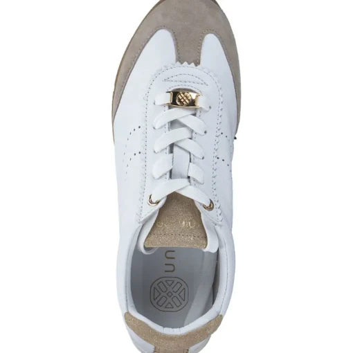 Unisa Dara, Schnürschuhe, Damen, white/platin