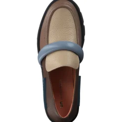 Unisa Grip Loafer Mid, Slipper, Damen, Braun