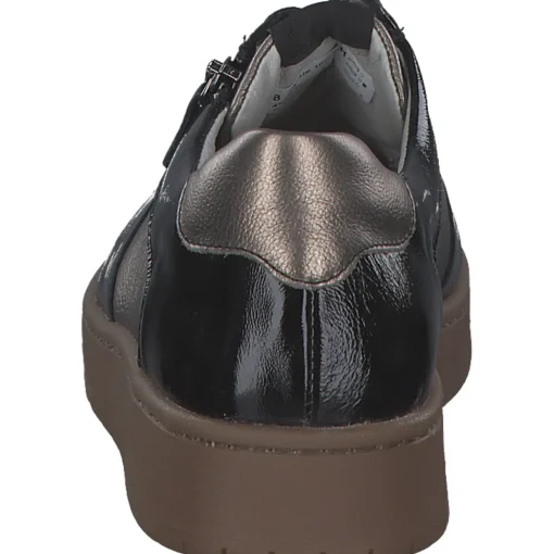 Waldläufer 754004-203/370 Yuna H, Schnürschuhe, Damen, schwarz bronze