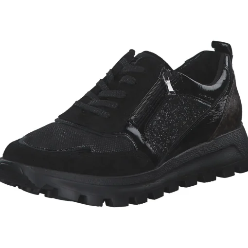 Waldläufer 993H01-600/505 Ajala H, Schnürschuhe, Damen, schwarz moro