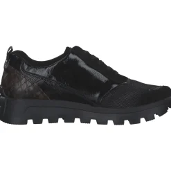 Waldläufer 993H01-600/505 Ajala H, Schnürschuhe, Damen, schwarz moro
