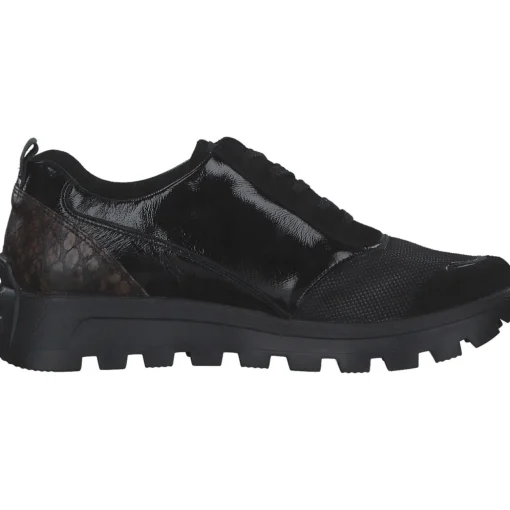 Waldläufer 993H01-600/505 Ajala H, Schnürschuhe, Damen, schwarz moro