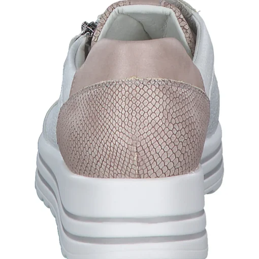 Waldläufer Lana 758009, Schnürschuhe, Damen, Weiß/Rose