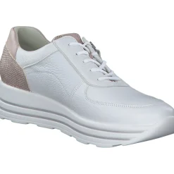 Waldläufer Lana 758009, Schnürschuhe, Damen, Weiß/Rose